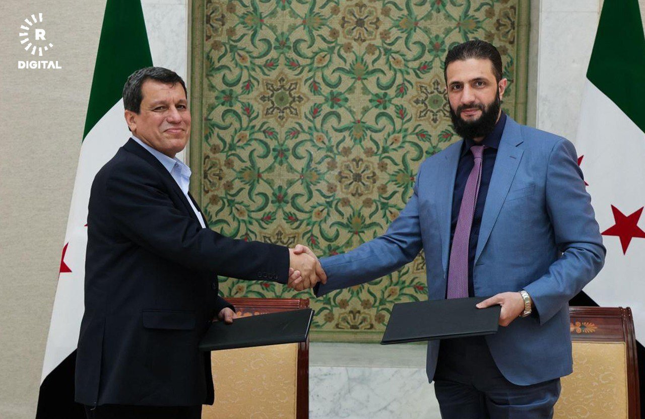 Syrian Jolani arrives with ABDI to merge SDF