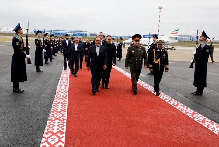 The Iranian Defense Minister is traveling to Belarus to discuss a cup.