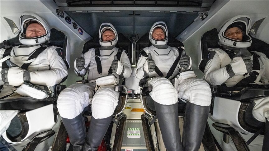 Spacex capsule that carries NASA’s astronauts back to Earth