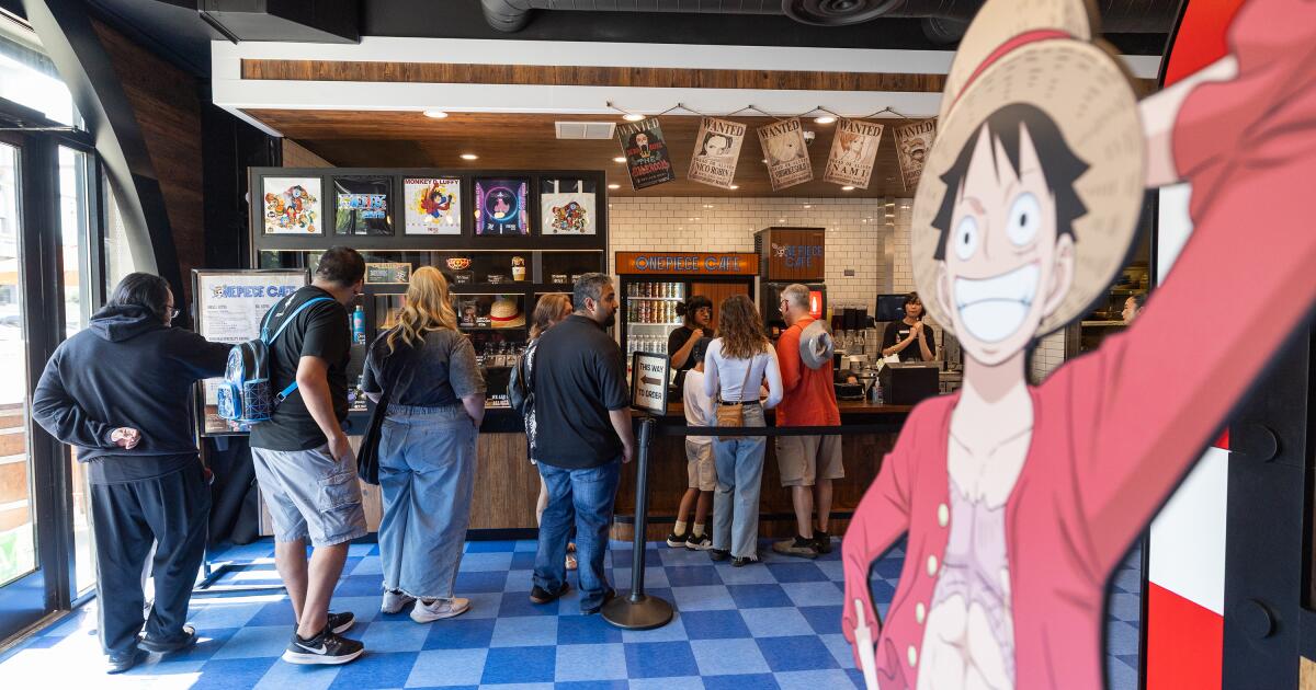 Anime -themed One Piece Cafe Restaurant opens in Little Tokyo